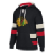 CCM NHL PULLOVER JERSEY HOODIE CHICAGO BLACK