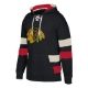 NHL CCM Pullover Jersey Hoodie Chicago Black